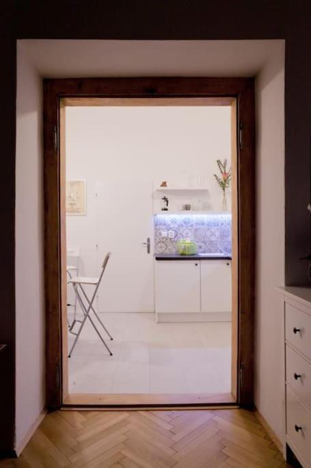 Prague Center Apartment With Fireplace Exterior photo